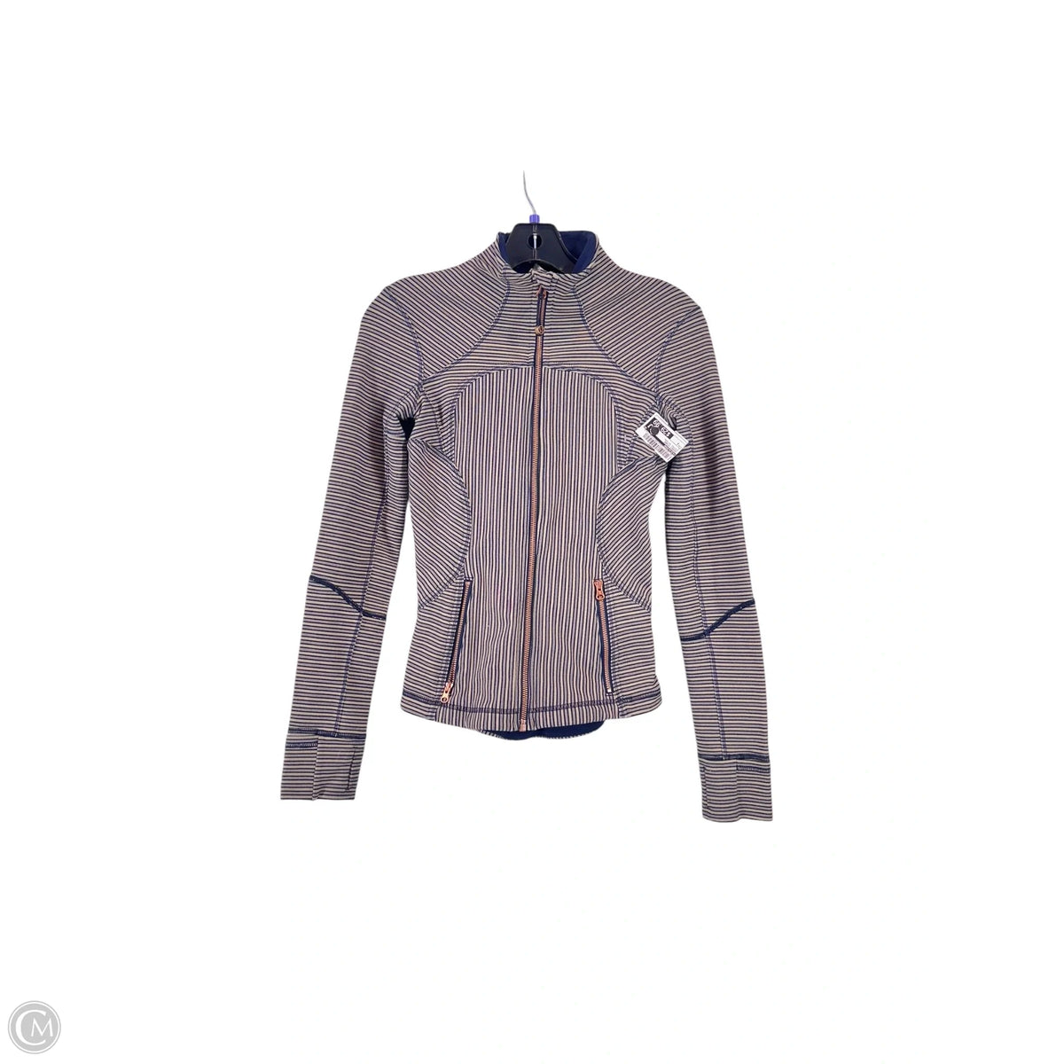 Jacket Other By Lululemon In Striped Pattern, Size: 2
