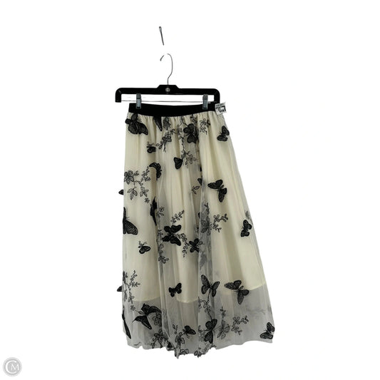 Skirt Maxi By Clothes Mentor In Black & Tan, Size: S