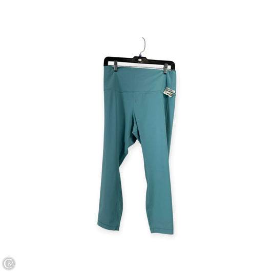 Athletic Leggings By Lululemon In Blue, Size: 14