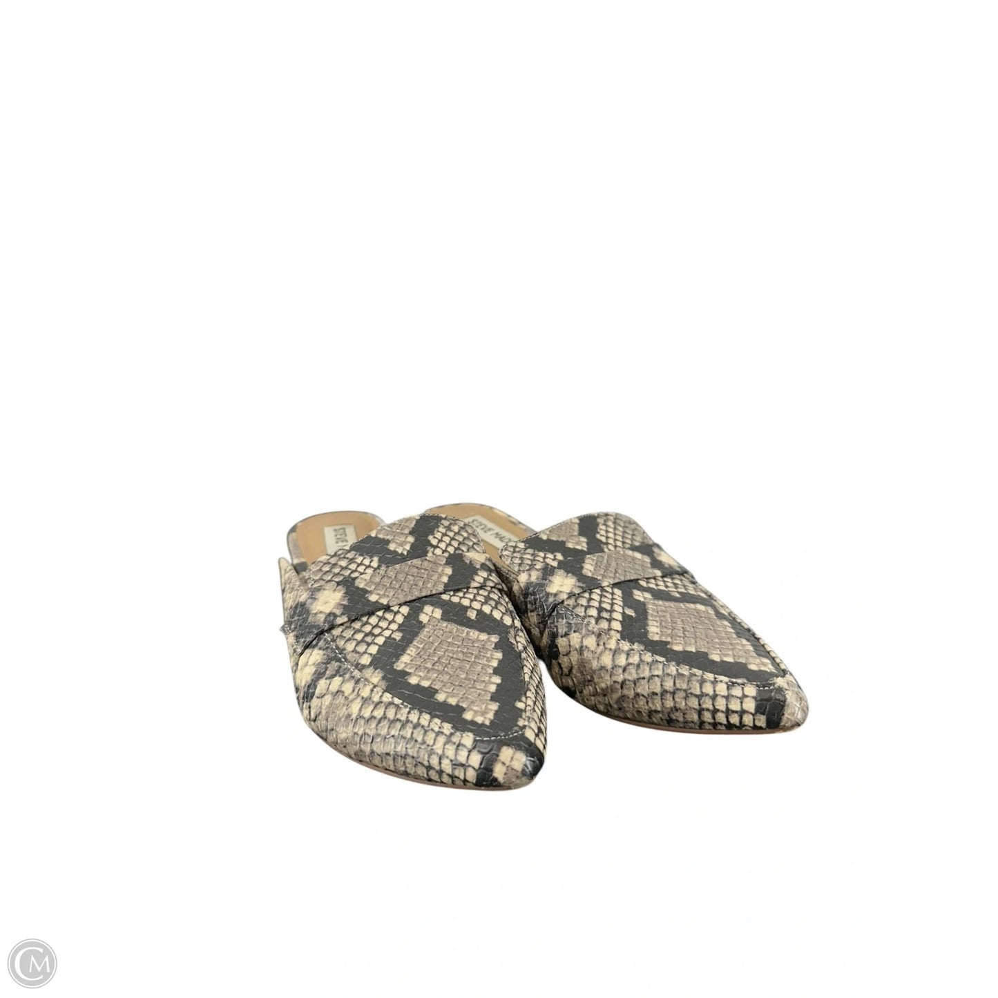 Sandals Flats By Steve Madden In Animal Print, Size: 6.5