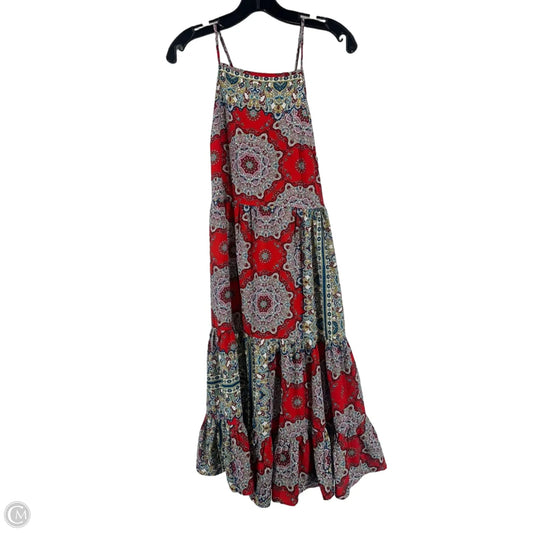 Dress Casual Maxi By Clothes Mentor In Red, Size: M
