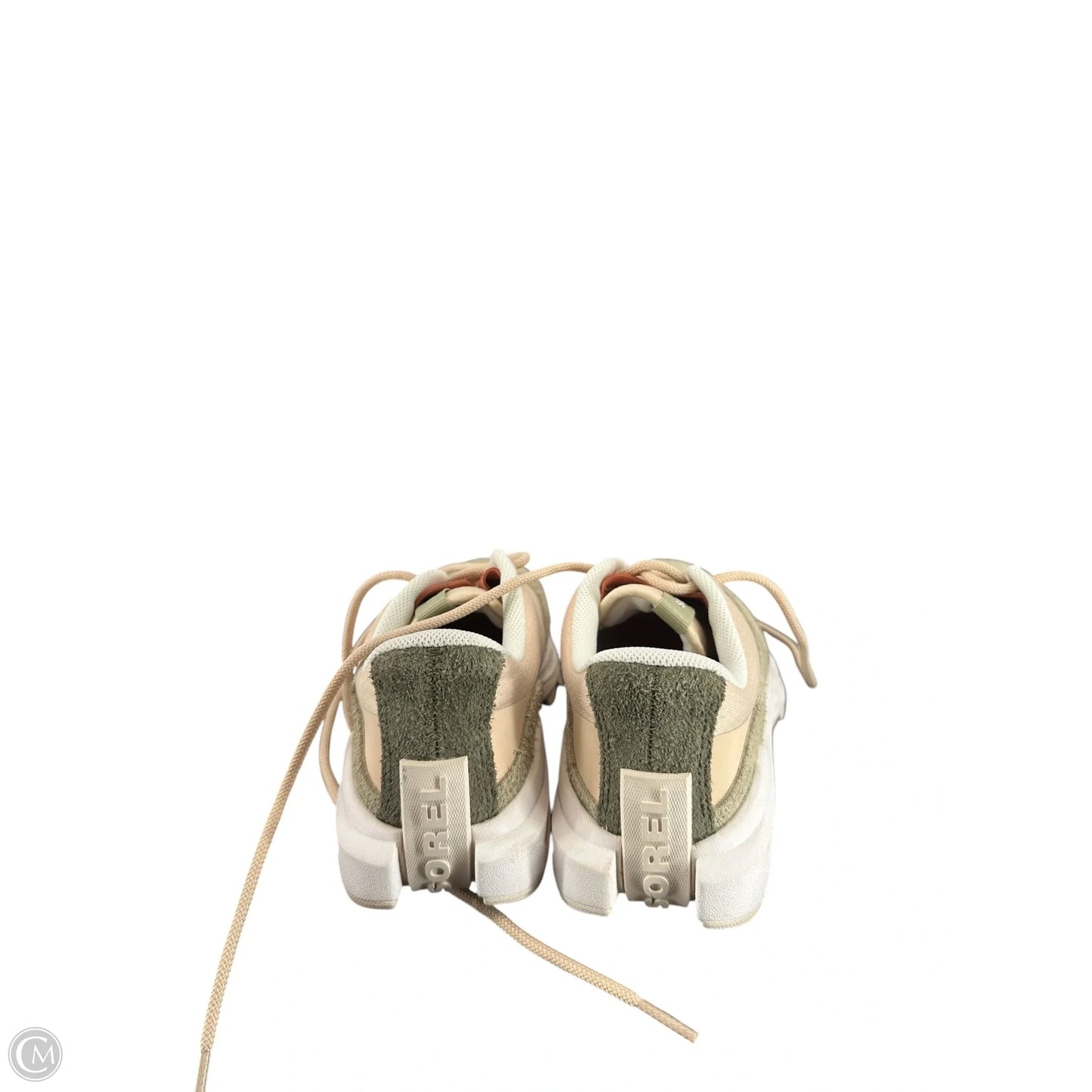 Shoes Athletic By Sorel In Green & Tan, Size: 8