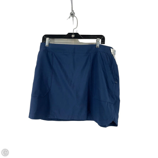 Skirt Mini & Short By Columbia In Blue, Size: L