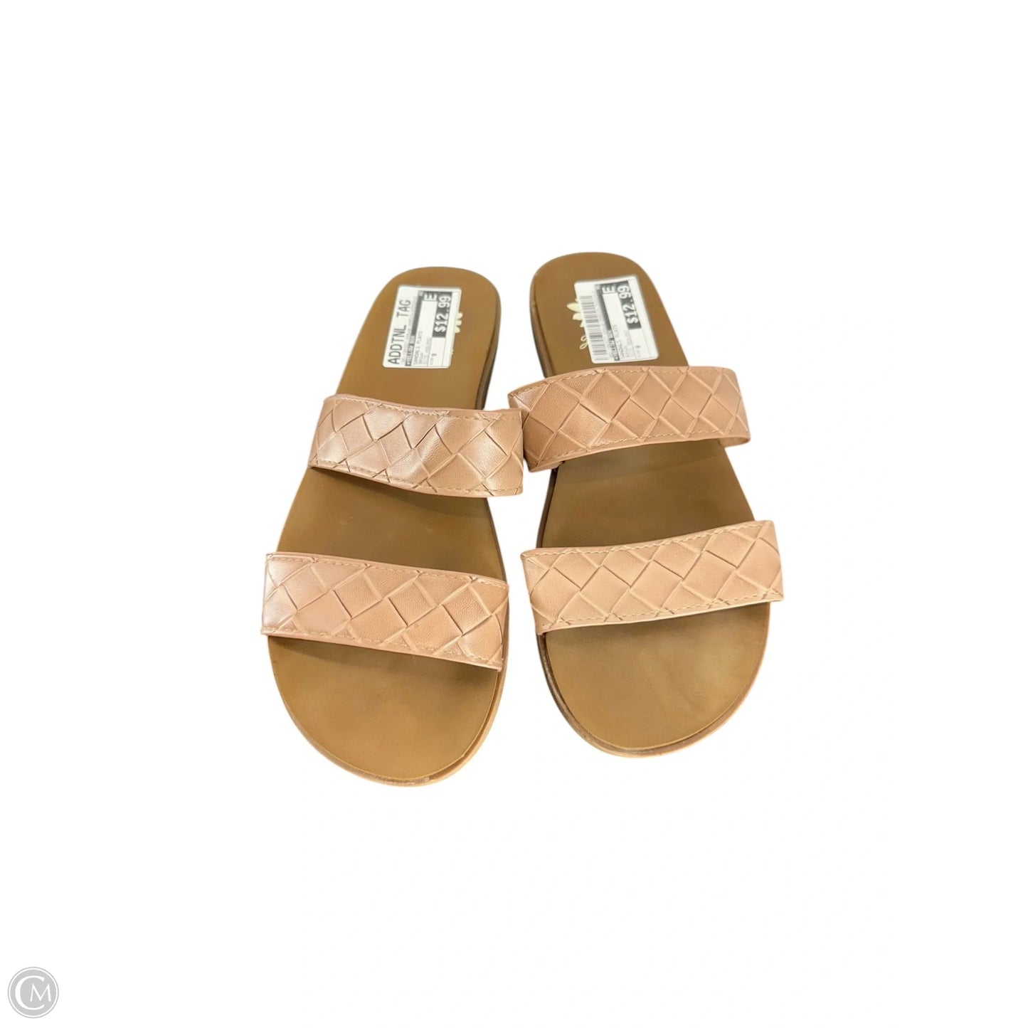 Sandals Flats By Yellow Box In Brown, Size: 9