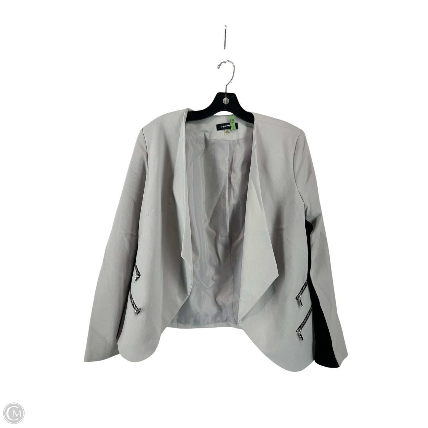 Blazer By Nine West In Grey, Size: 10