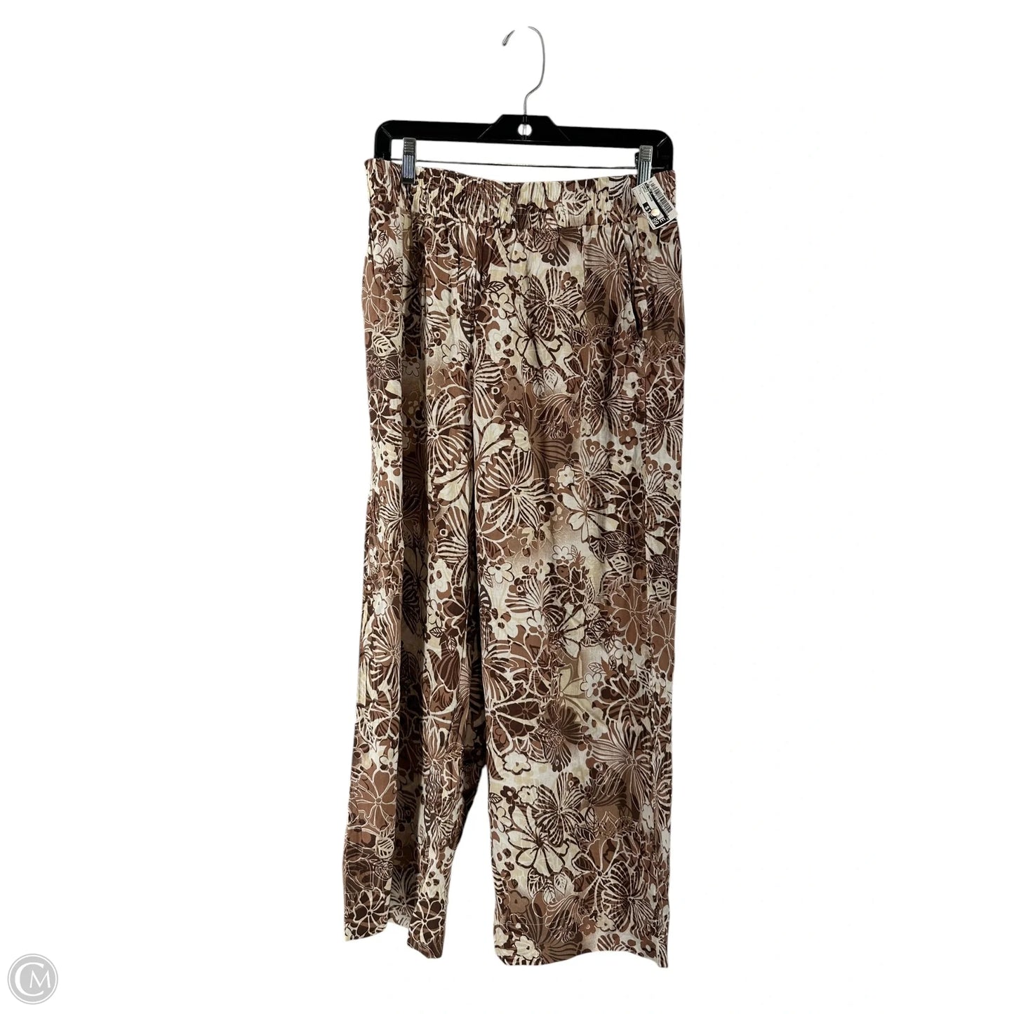 Pants Lounge By C And C In Brown, Size: L