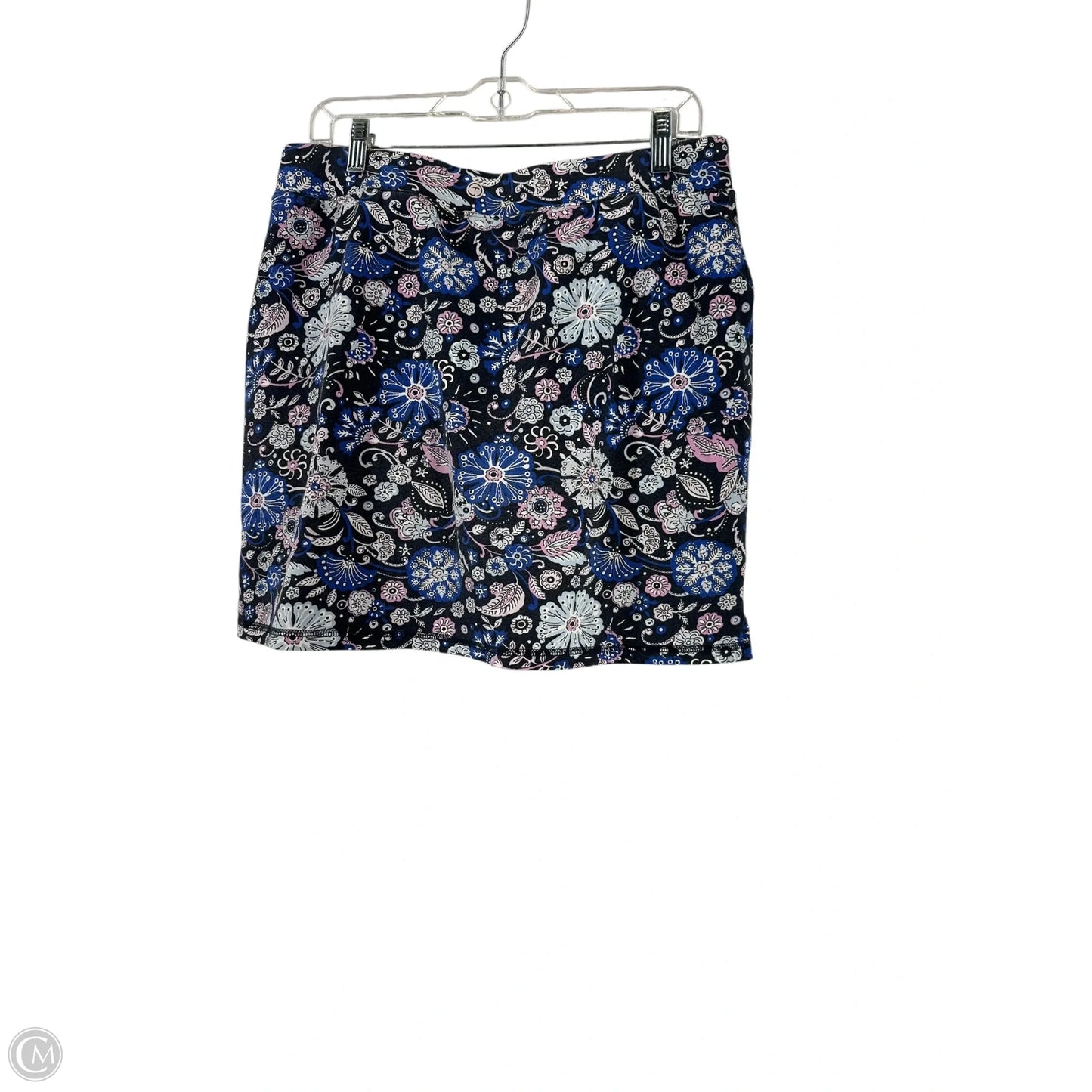 Skirt Mini & Short By Talbots In Blue & Purple, Size: Xlp