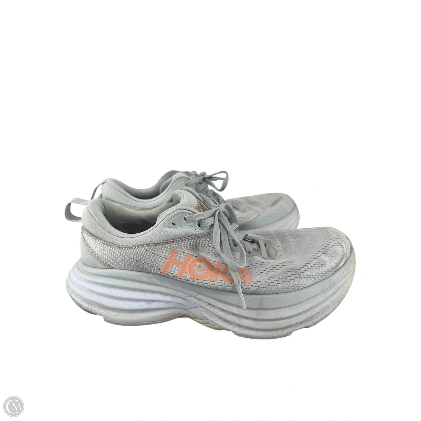 Shoes Athletic By Hoka In Grey, Size: 9