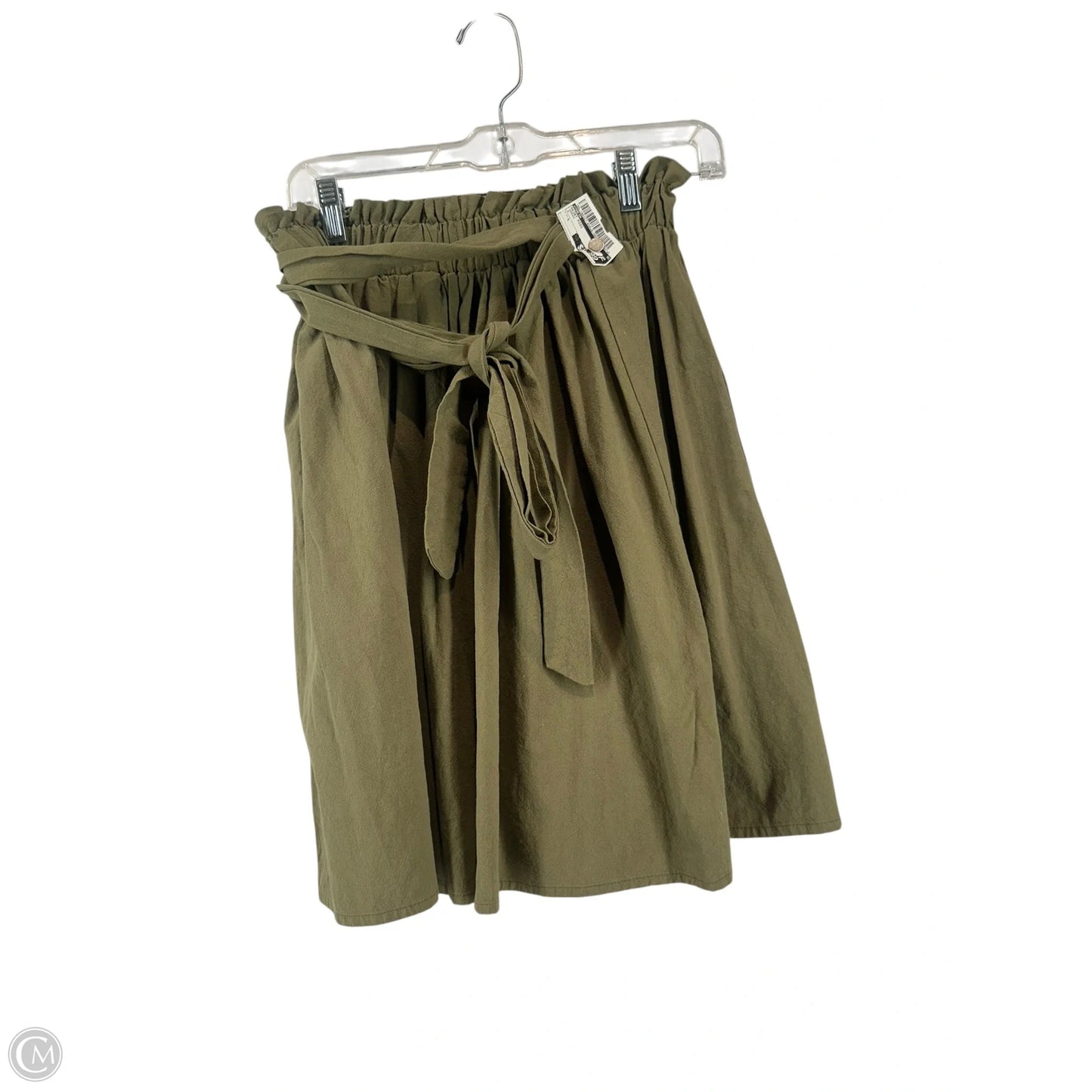 Skirt Midi By Shein In Green, Size: S