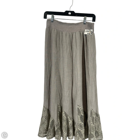 Skirt Maxi By Apt 9 In Grey, Size: S