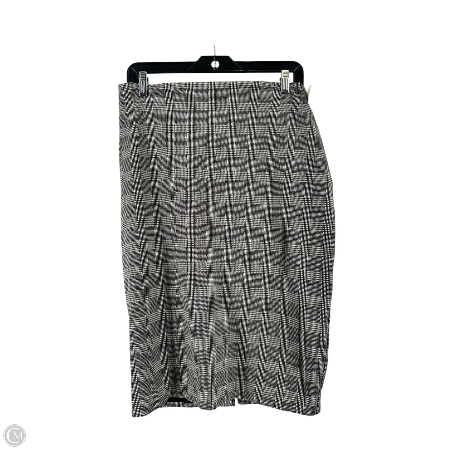 Skirt Midi By Express In Grey, Size: M
