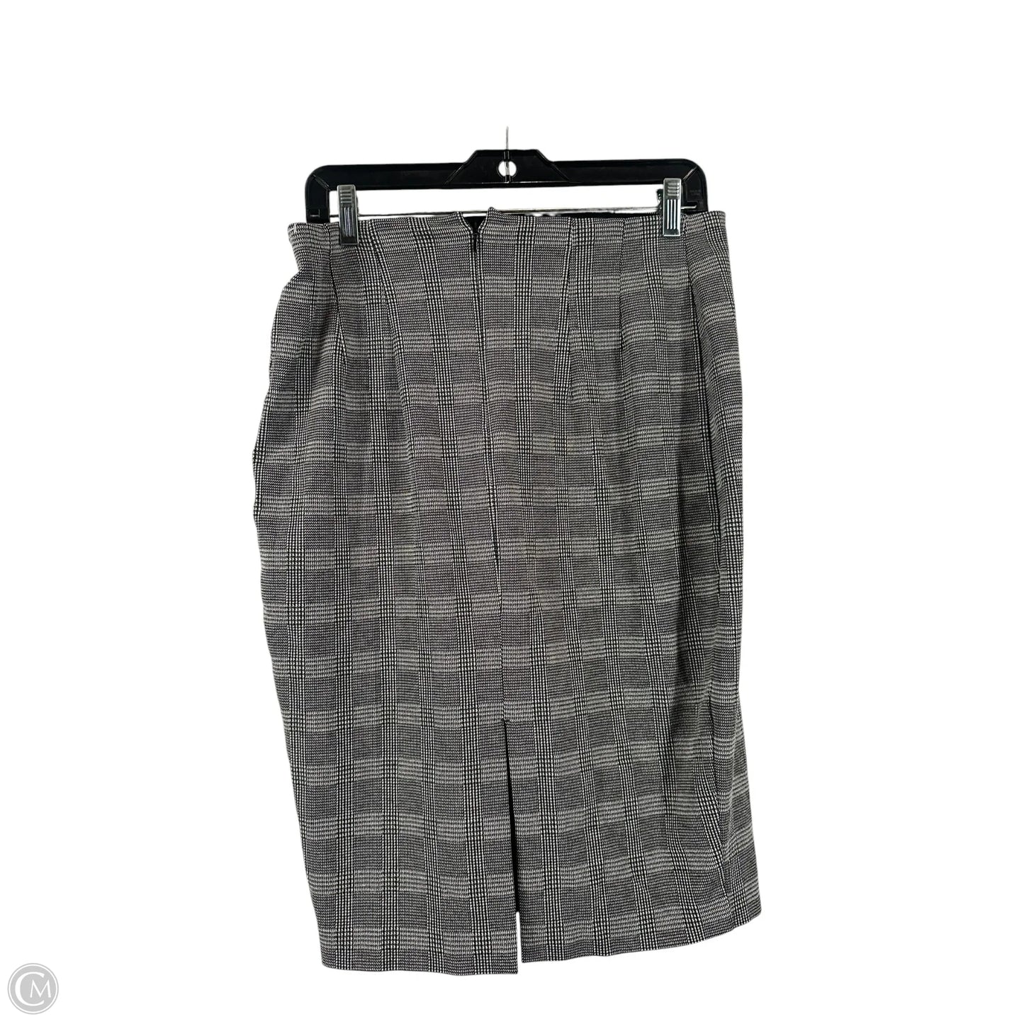 Skirt Midi By Express In Grey, Size: M