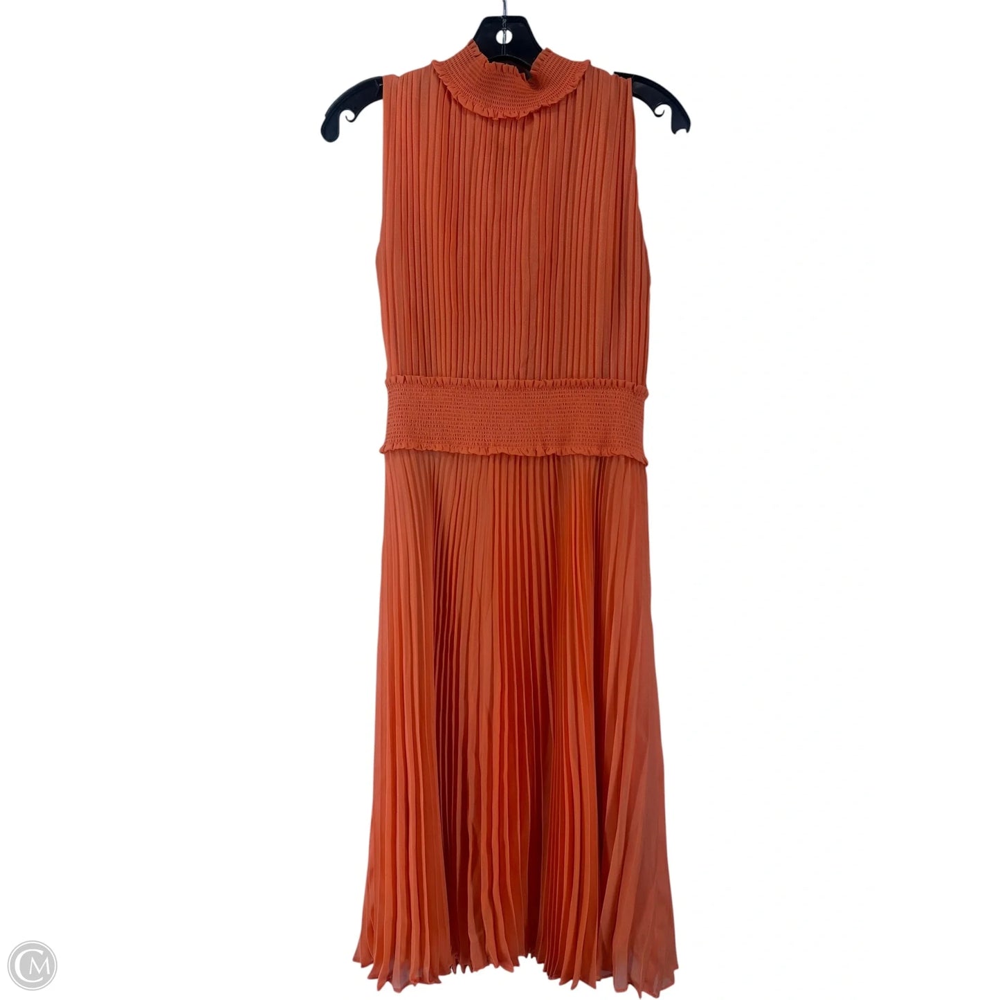 Dress Casual Midi By Nanette By Nanette Lepore In Orange, Size: 8