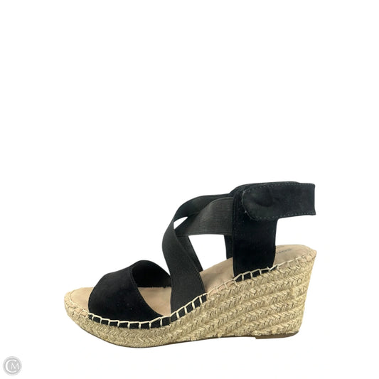 Sandals Heels Block By Sonoma In Black, Size: 7