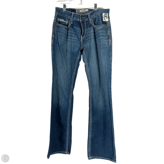 Jeans Boot Cut By Bke In Blue Denim, Size: 8