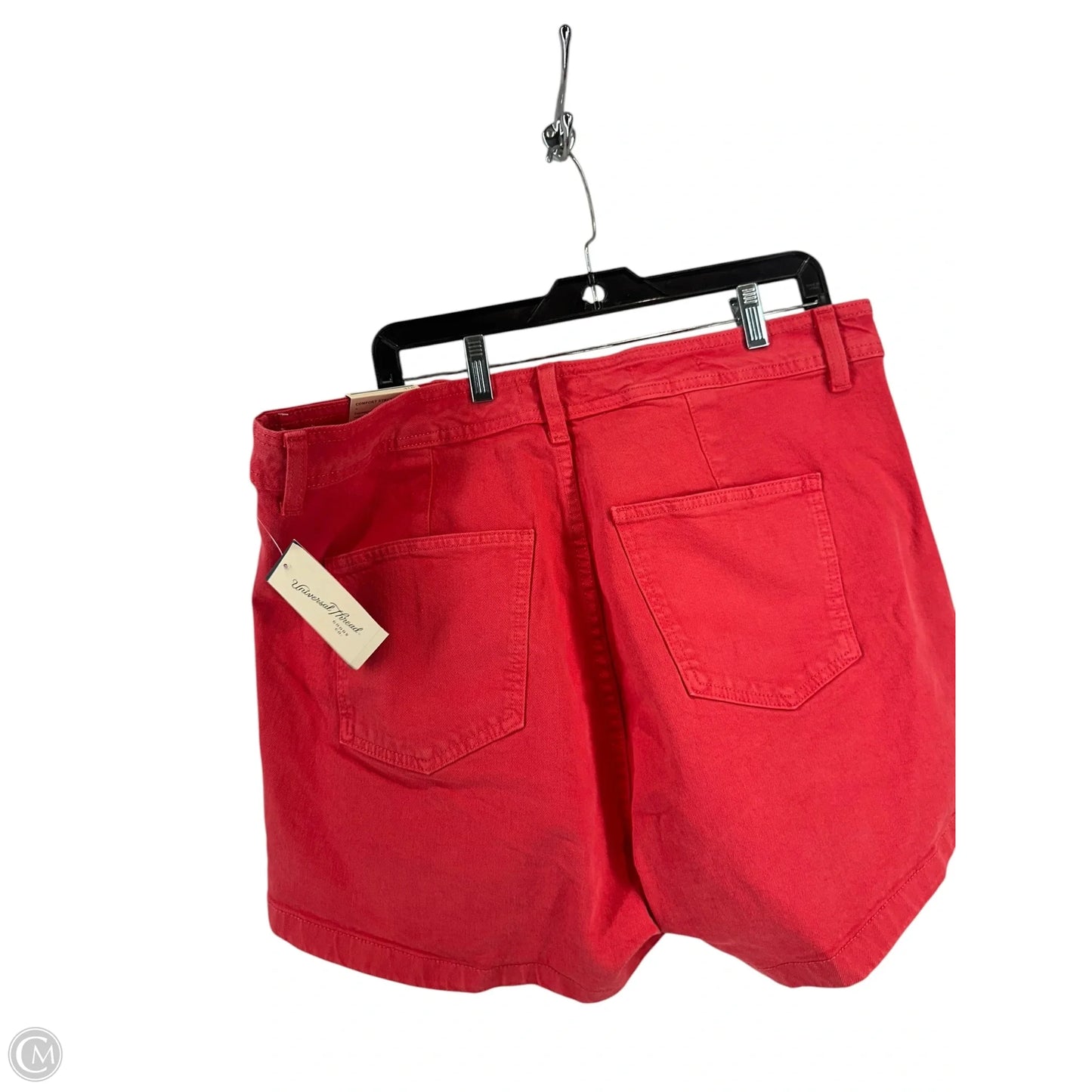 Shorts By Universal Thread In Red Denim, Size: 18