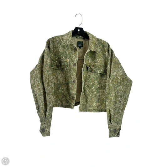 Jacket Denim By Wild Fable In Green Denim, Size: S