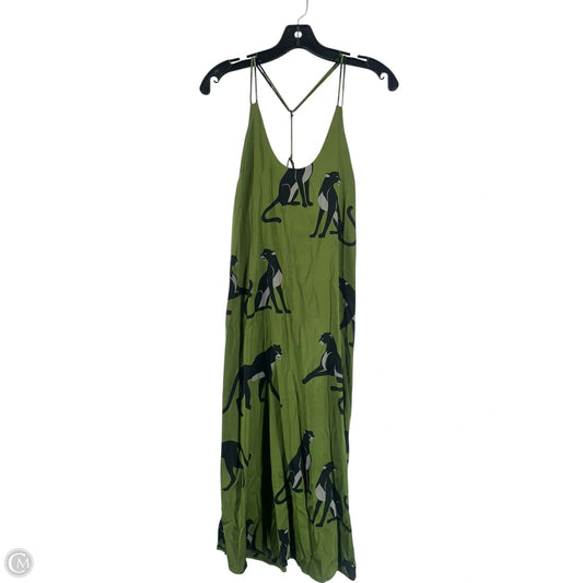 Dress Casual Midi By Auden In Green, Size: S