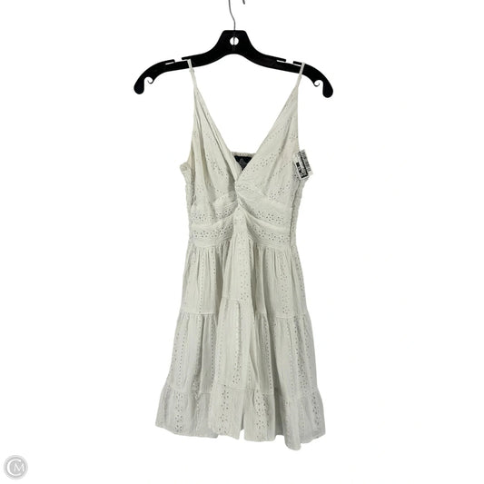 Dress Casual Short By Angie In White, Size: L