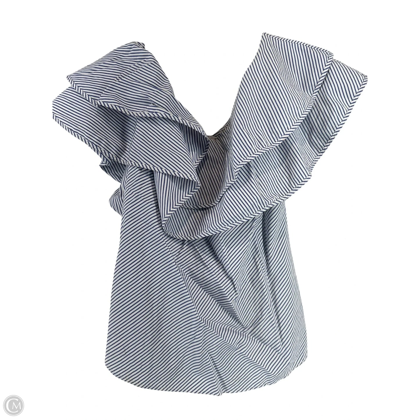 Top Sleeveless By White House Black Market In Blue & White, Size: 10