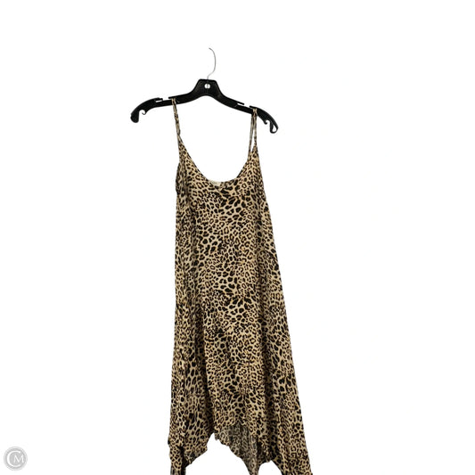 Dress Casual Short By Clothes Mentor In Leopard Print, Size: Xl
