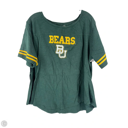 Top Short Sleeve By Clothes Mentor In Green, Size: Xxl