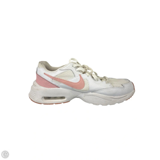 Shoes Sneakers By Nike In Pink & White, Size: 11