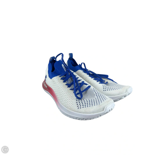 Shoes Athletic By Under Armour In Blue & White, Size: 10