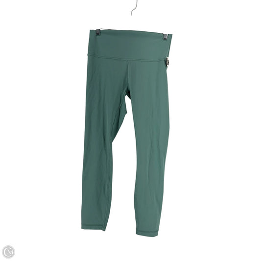 Athletic Leggings By Lululemon In Green, Size: 8