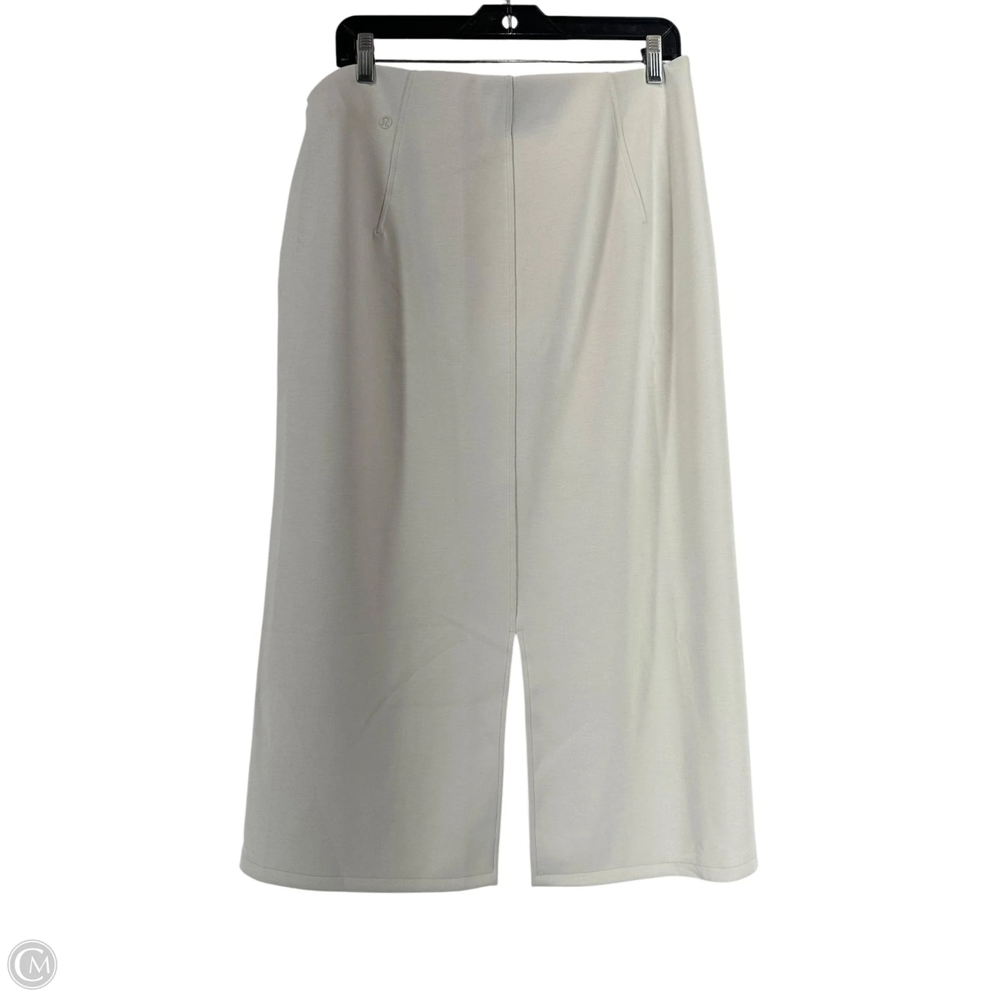 Skirt Maxi By Lululemon In Cream, Size: 12