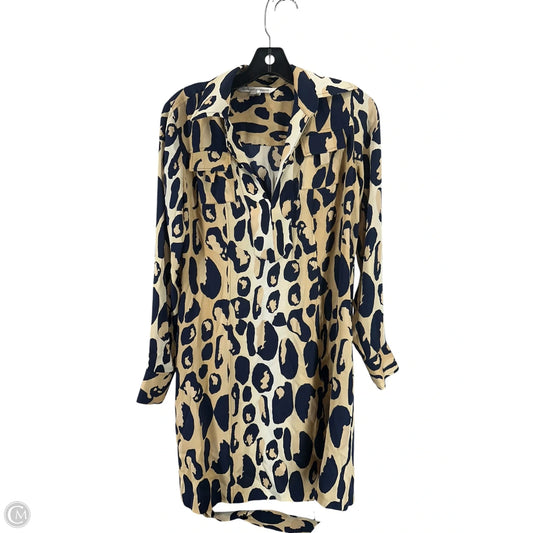 Dress Designer By Diane Von Furstenberg In Black & Brown, Size: 6