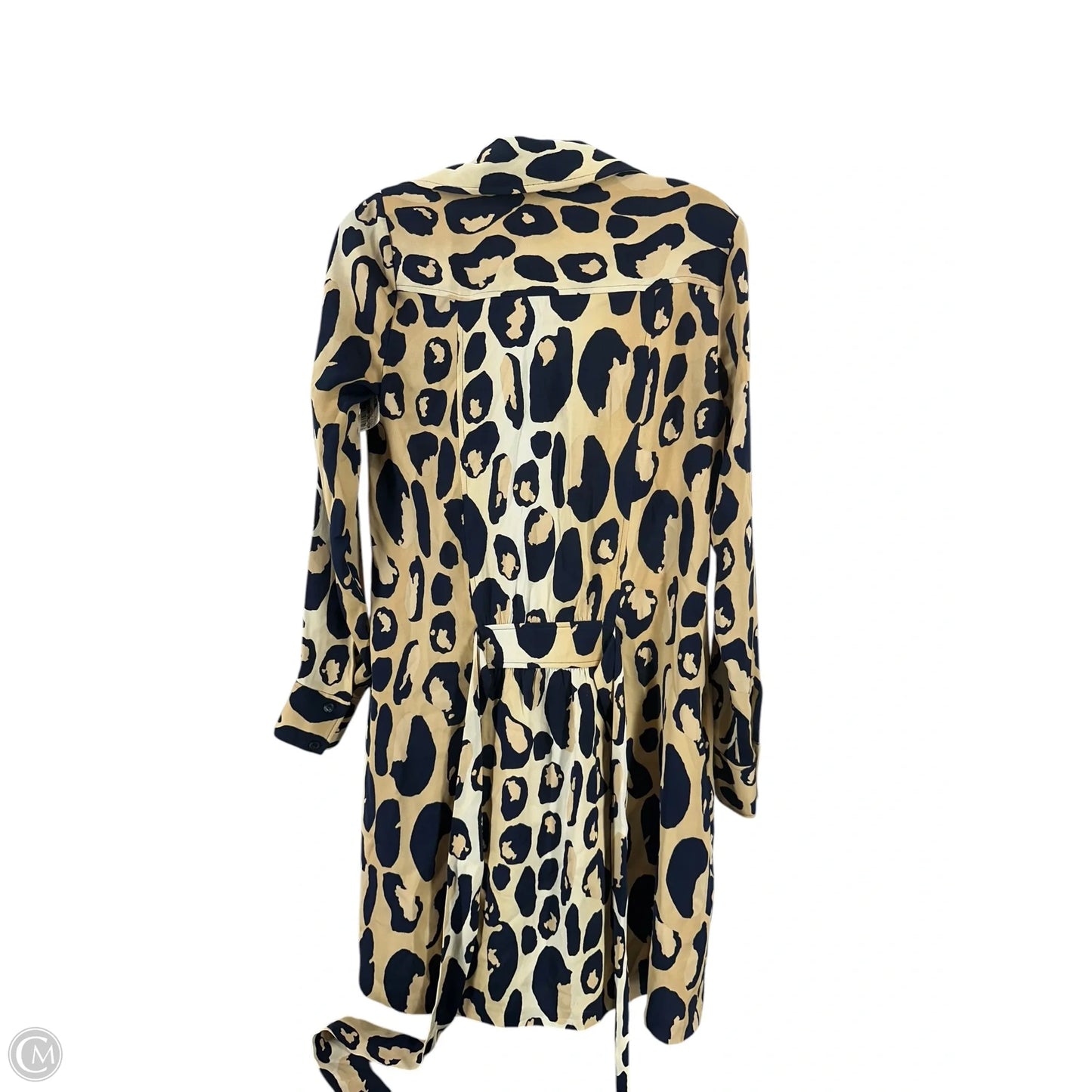 Dress Designer By Diane Von Furstenberg In Black & Brown, Size: 6