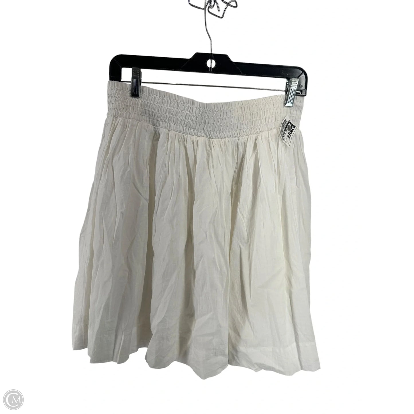 Skirt Mini & Short By Banana Republic In White, Size: 4