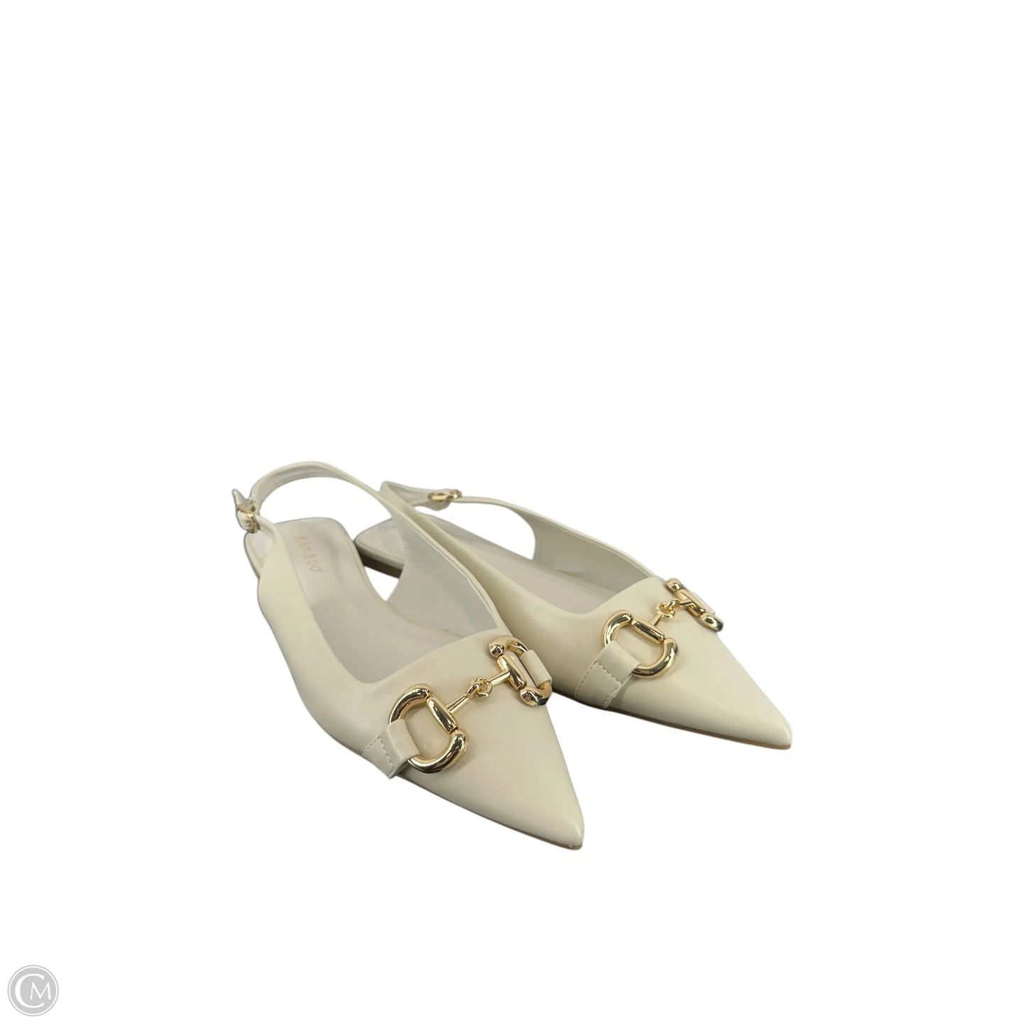 Shoes Flats By Bamboo In Cream, Size: 8.5