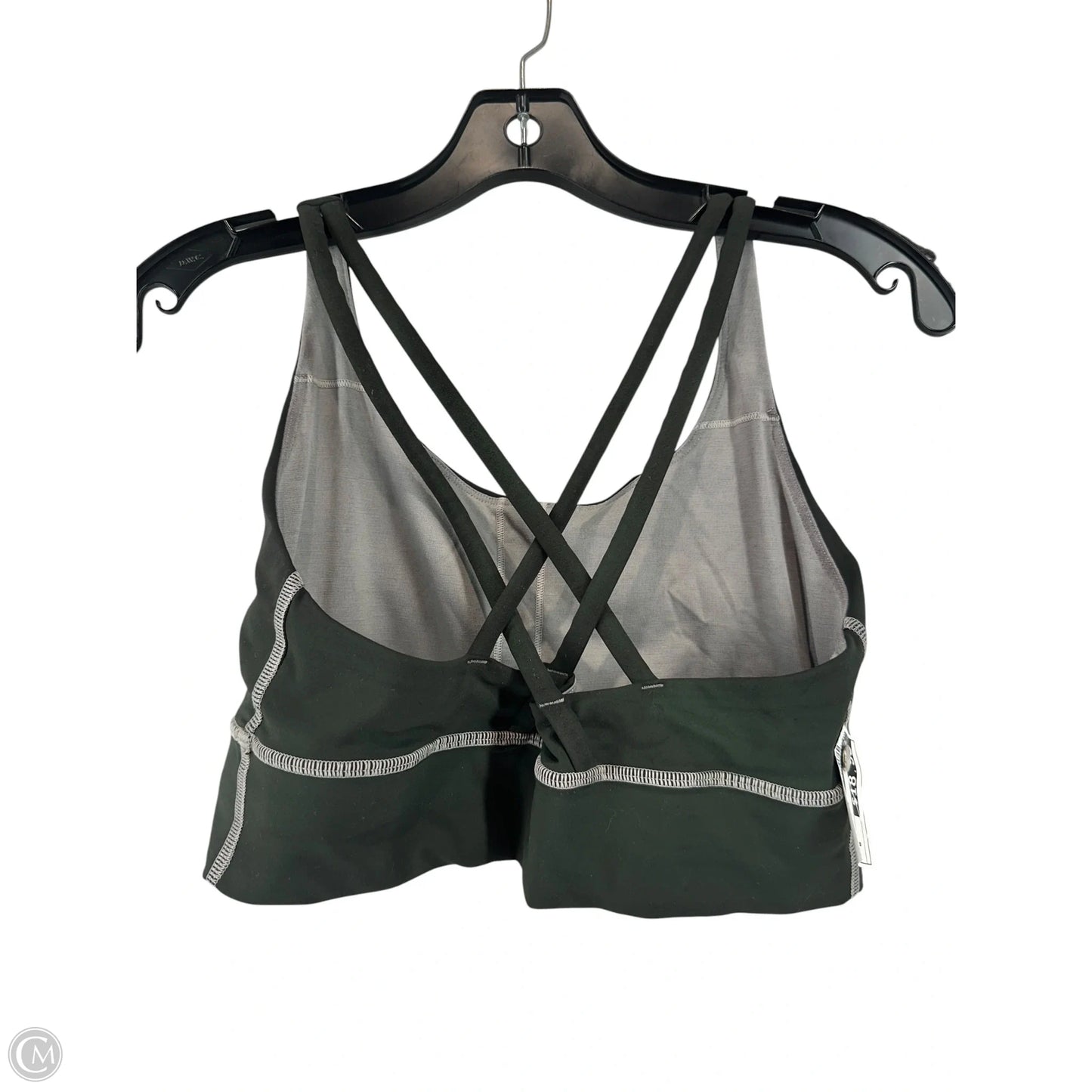 Athletic Bra By Lululemon In Green, Size: 8