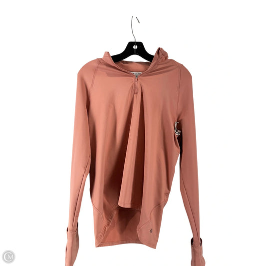 Athletic Jacket By Athleta In Pink, Size: M