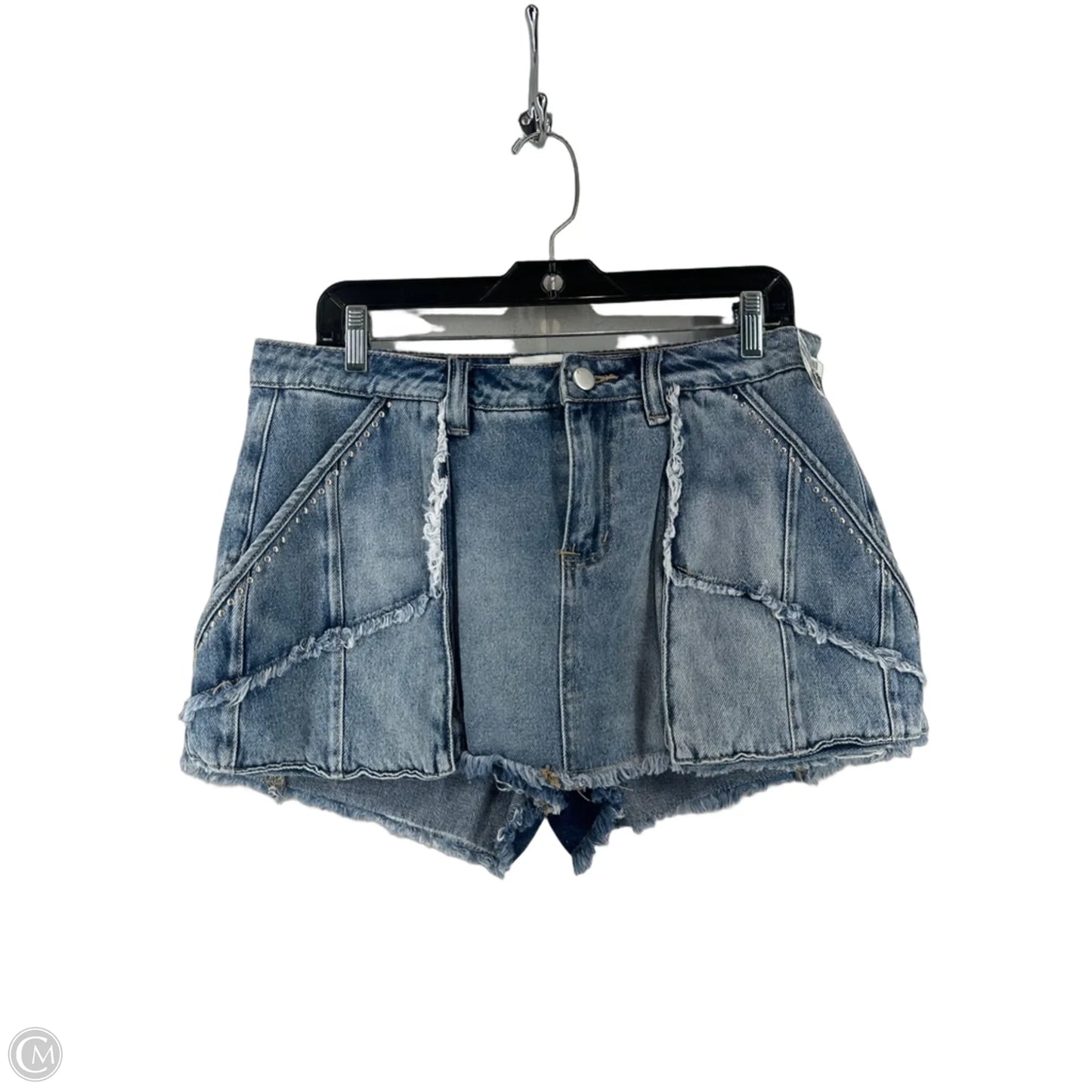 Skort By Clothes Mentor In Blue Denim, Size: M