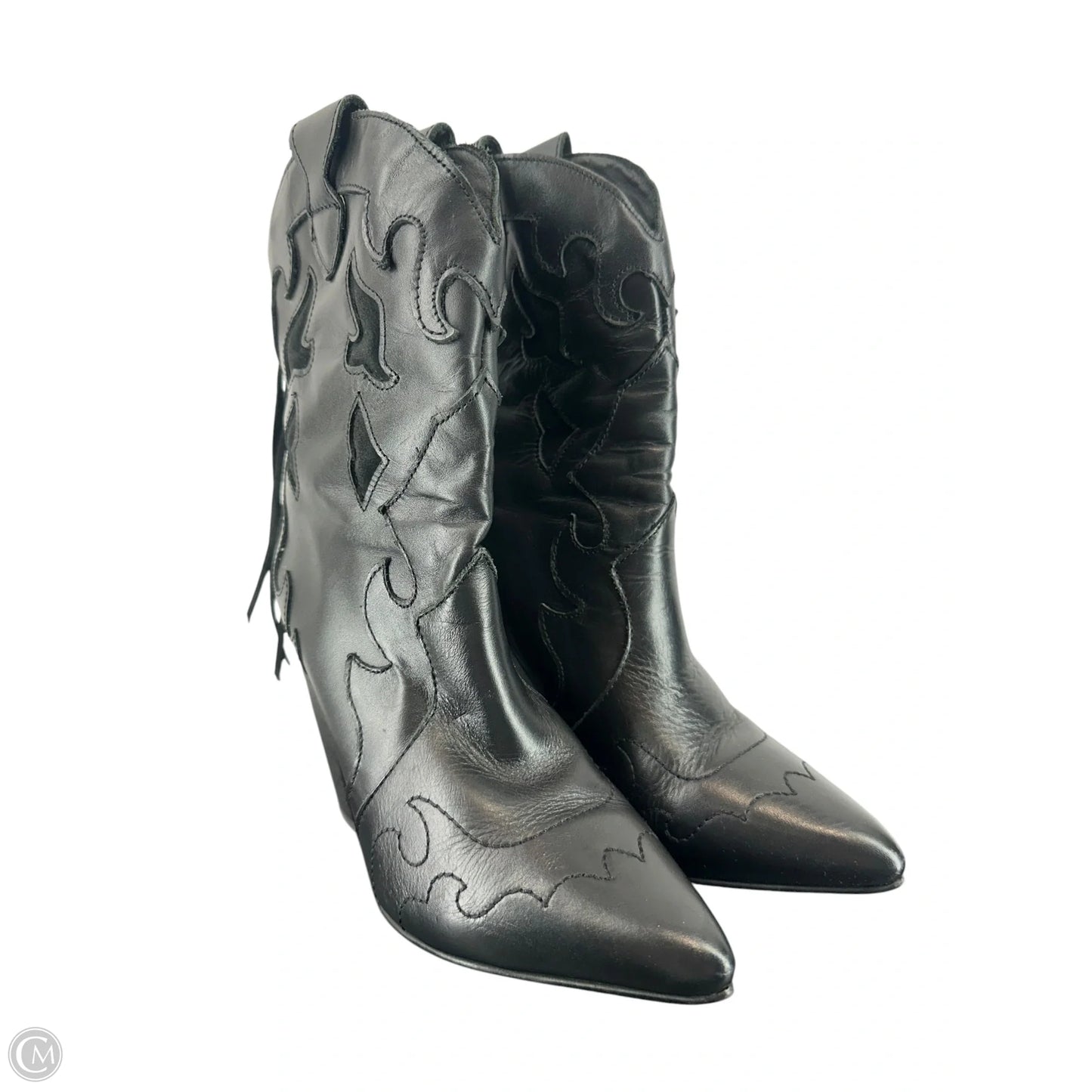 Boots Western By Dingo In Black, Size: 8.5