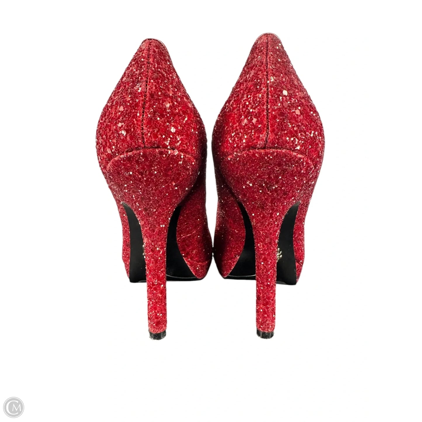 Shoes Heels Stiletto By Nine West In Red, Size: 8.5