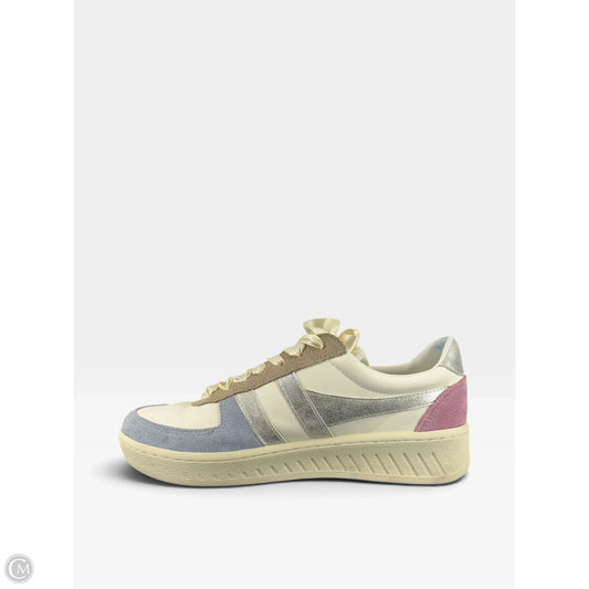 Shoes Sneakers By Gola In Pink & Silver, Size: 9