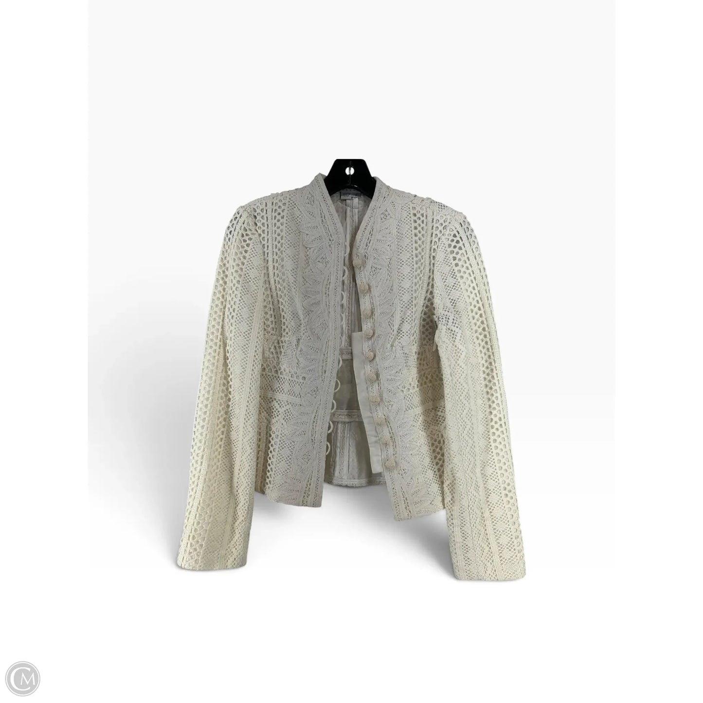 Blazer By Kay Unger In Cream, Size: 2