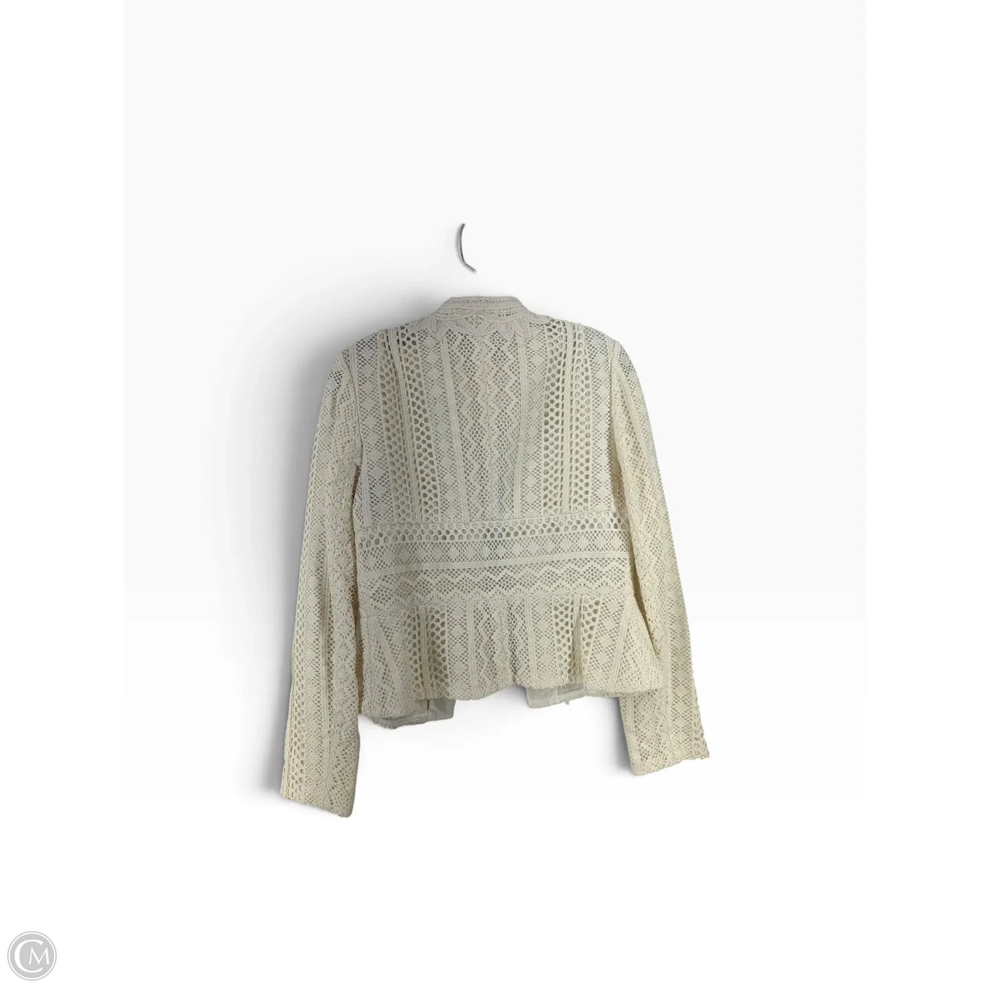 Blazer By Kay Unger In Cream, Size: 2