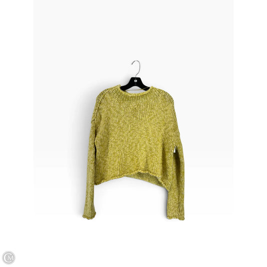 Sweater By Free People In Yellow, Size: S
