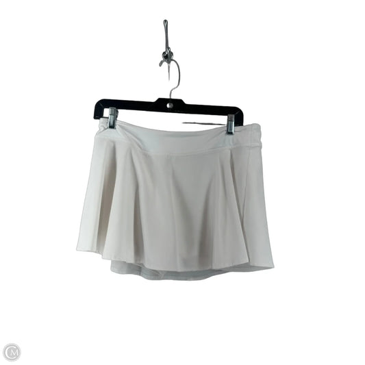 Athletic Skirt By Zyia In White, Size: L