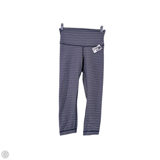 Athletic Leggings By Lululemon In Black & White, Size: 4