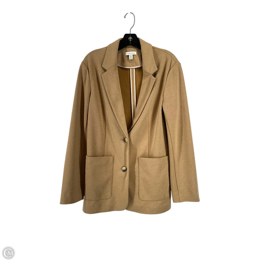 Blazer By Topshop In Brown, Size: 4