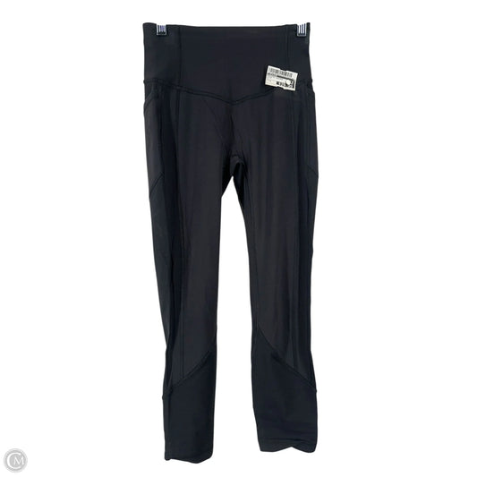 Athletic Leggings By Lululemon In Black, Size: 4