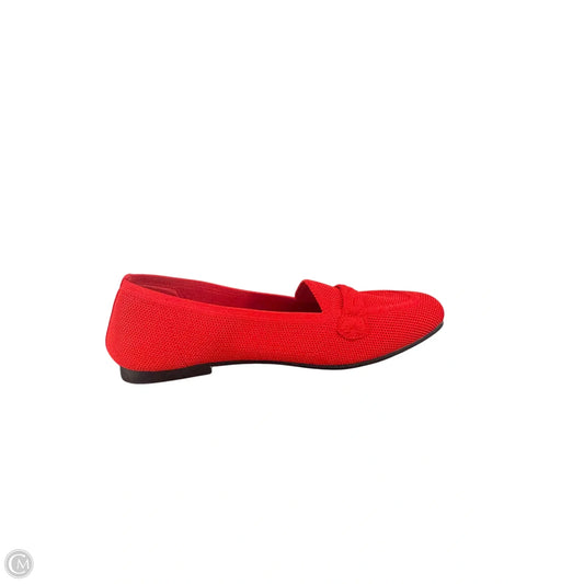 Shoes Flats By Clothes Mentor In Red, Size: 7.5