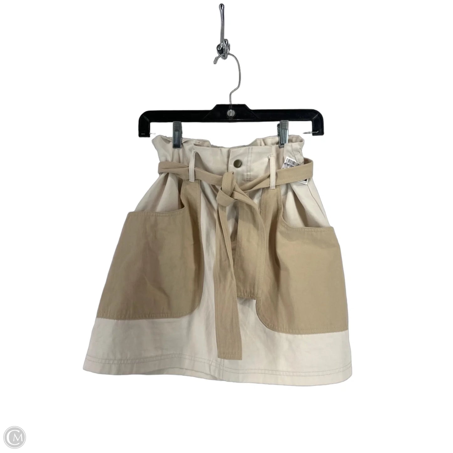 Skirt Mini & Short By Bb Dakota In Cream, Size: 6