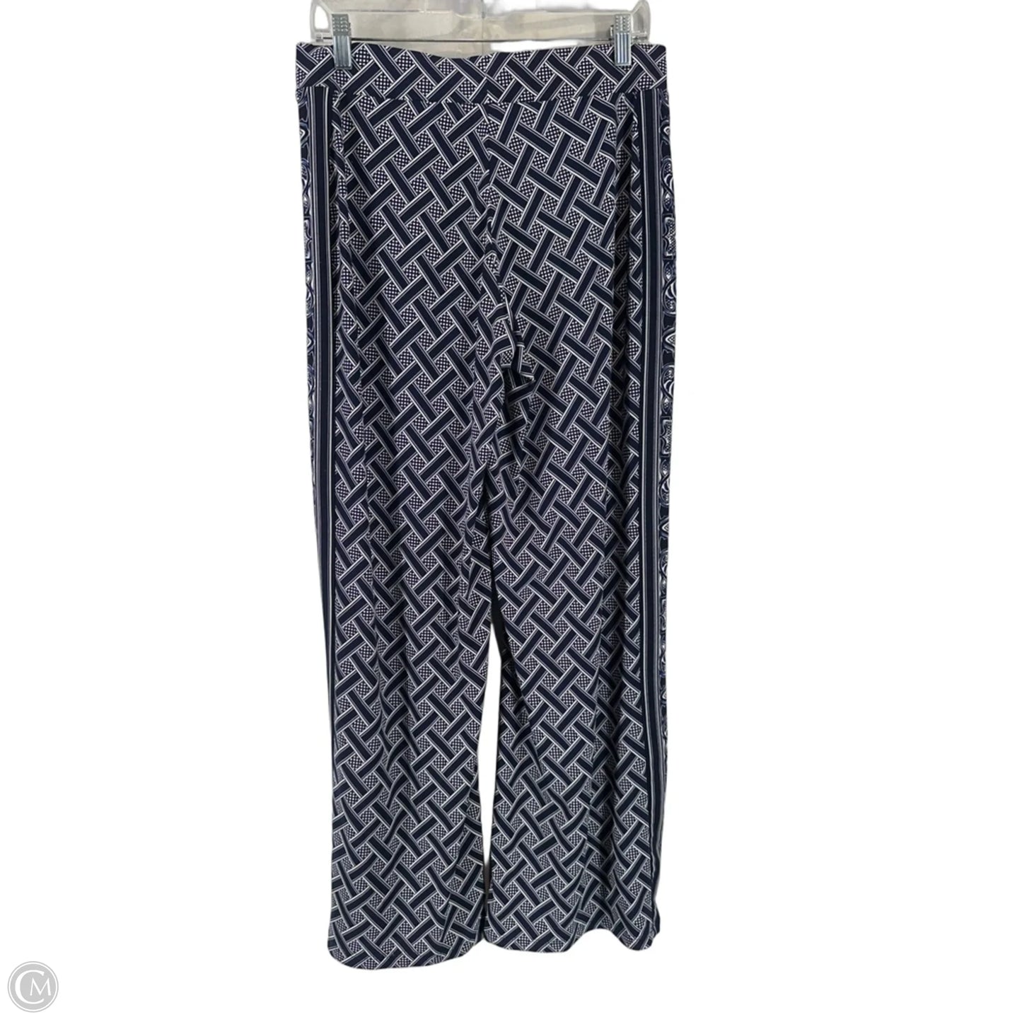 Pants Lounge By White House Black Market In Blue & White, Size: S